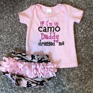 Shirt with matching bloomers